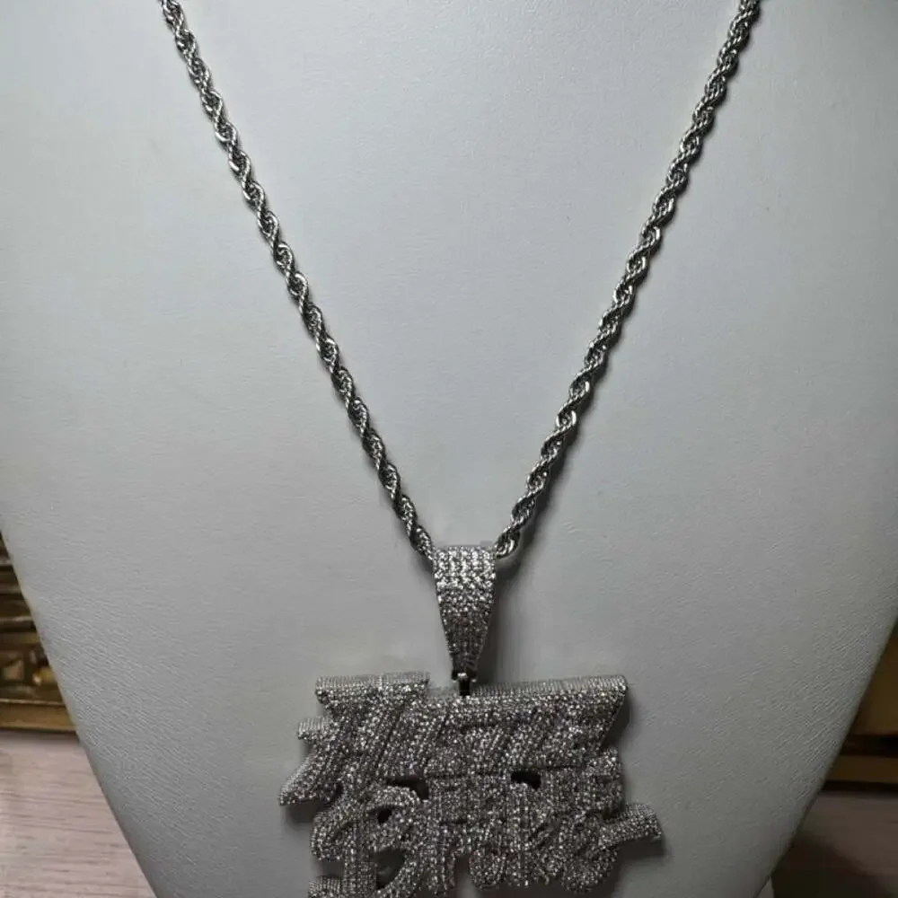 Hustle Hard Pendant & Rope Chain – Choose 18”, 20” or 24”